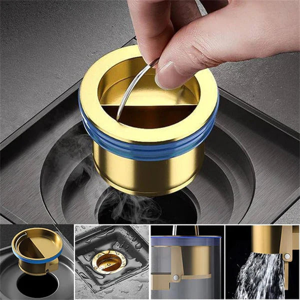 FILTRE A SIPHON ANTI-ODEURS ET ANTI-INSICECTES